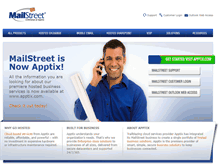 Tablet Screenshot of mailstreet.com