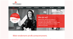 Desktop Screenshot of mailstreet.nl